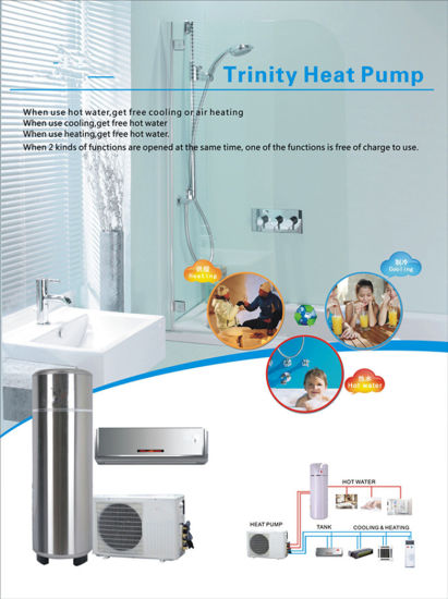 High Efficiency Air Source Center Heat Pump Cooling and Heating