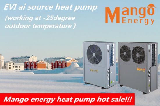 Hotel Use Cooling and Heating Evi Air Source Heat Pump Air to Water System