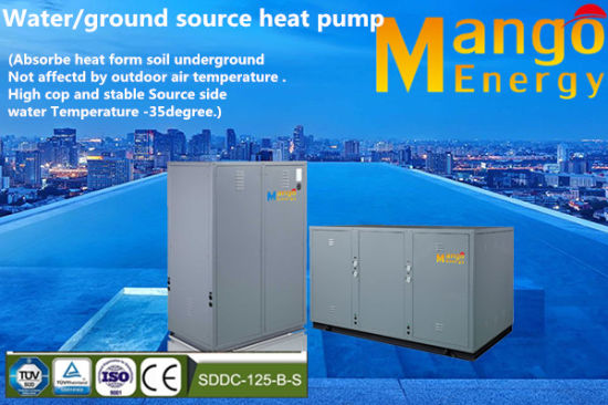R407c 50Hz 10.5kw Water/Geothermal Source Heat Pump (CE, CCC, ISO9001)