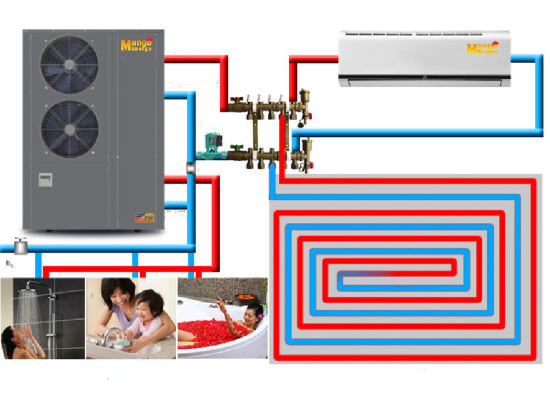 Top Selling 14kw Heating Capacity Low Temperature Heat Pump