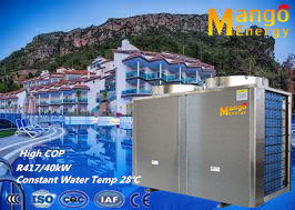 Manufacturer Swimming Pool Heat Pump Air to Water Heating Titanium Heat Exchanger (CE, CB, CCC)