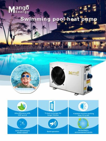 Mini Low Cost Swimming Pool Heat Pump for SPA (CE, TUV, CCC)