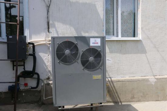 Normal Cycle Air to Water/ Air Source Heat Pump with High Efficiency