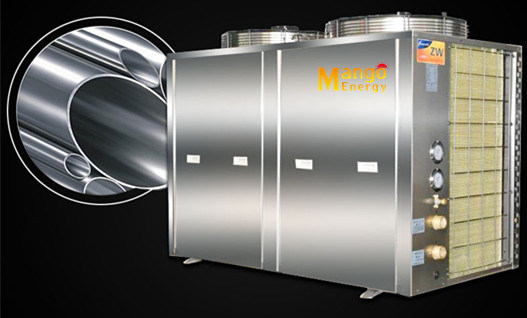 Stainless Steel Extramely Cold -25c Winter Floor Heating Split Evi Tech. 12kw 19kw Hot Water Heater Air Source Heat Pump