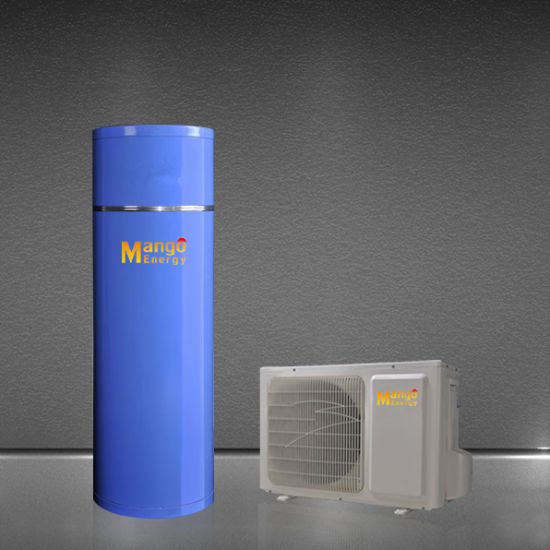 High-Efficient Air Source Heat Pump Water Heater with Plastic Cover