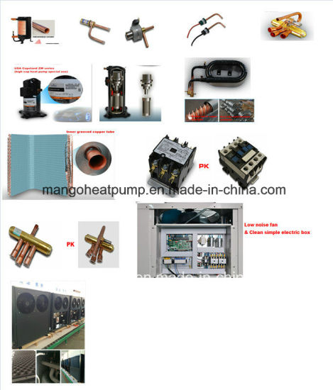 High Cop Intelligent Central Hot Water Air Conditioner for Commercial and Domestic