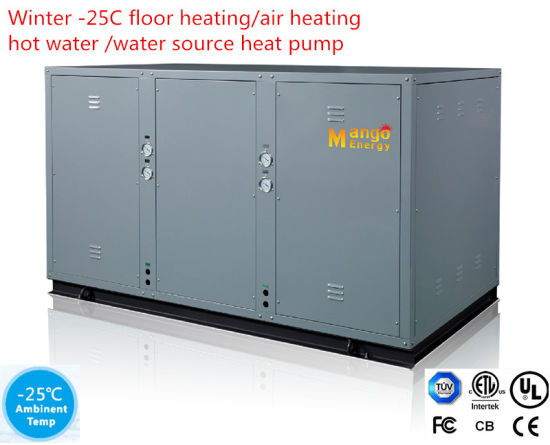 Winter -25c Floor Heating/Air Heatinghot Water /Water Source Heat Pump