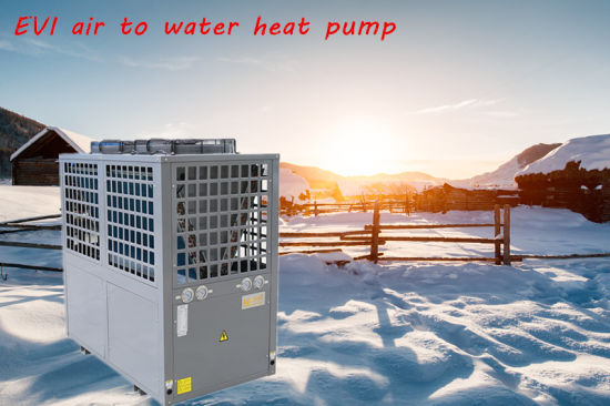 Economical Air to Water Evi Heat Pump with Low Noise Level