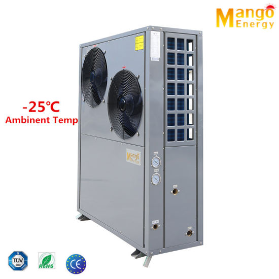 Air Source Evi Low Temperature Water Heat Pump for Room Heating and Cooling with WiFi Control