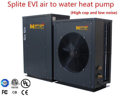 2017 Hot Selling Best Ce Approved High Cop Split Style Air to Water Evi Heat Pump (for floor heating)