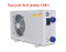 2018 Hot Sale Air Source Domestic Swimming Pool Heat Pump for SPA