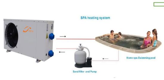 4.8kw-11kw Indoor&Outdoor Swimming Pool Heat Pump for Heating and Cooling