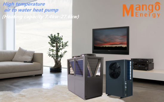 New Energy Heating Water High Temperature Air Source Heat Pump R134A