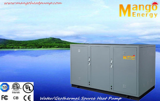 Multifunctional Water/Geothermal Source Heat Pump Heating and Cooling (high COP, stability and reliability)