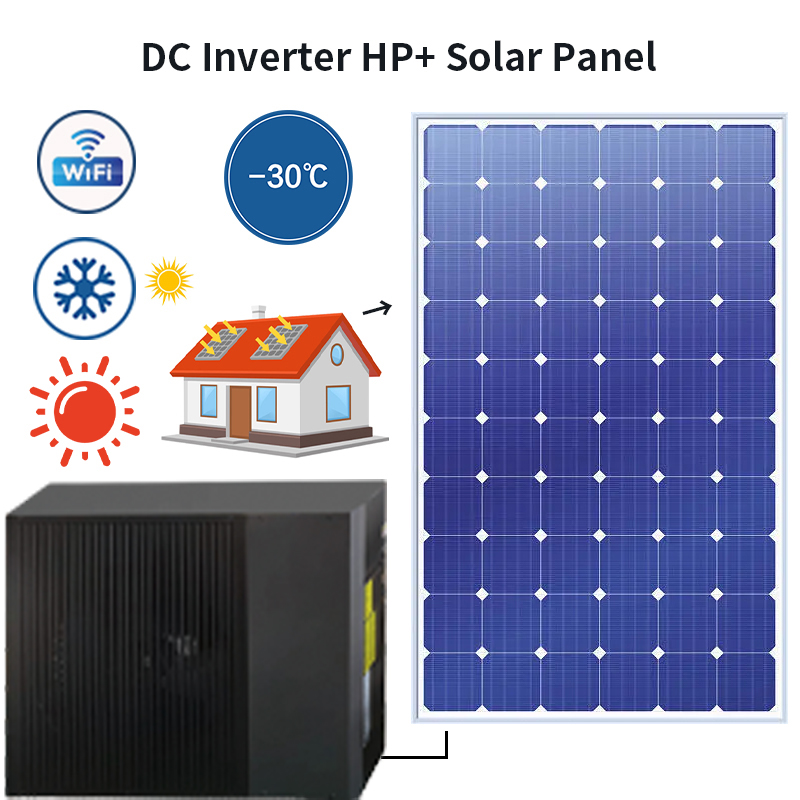 Cooling And Heating Air Condition Mini Split Inverter Can Connect Solar Pannel Air Conditioner And Heat Pump With WiFi For Home Heat Pump Heater Heating Pumps Heated