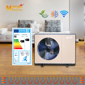  OEM Evi Air Source Heat Pump Heating and Hot Water Inverter Heatpump R32 WiFi Controlled 
