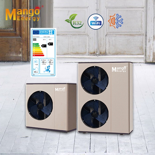 Efficient Energy Mango Heat pump For Heating household certificated Erp A+++ 9 KW TO 25 KW