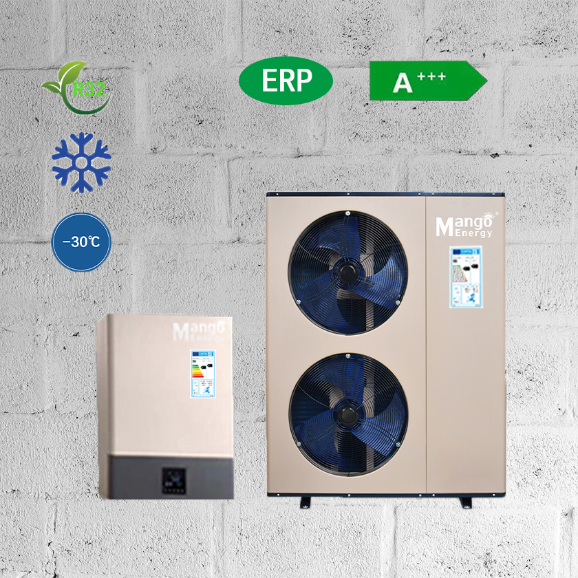 24kW Heating Capacity WIFI Control Split Heat Pump Air to Water with DC Inverter High COP ERP A+++ R32